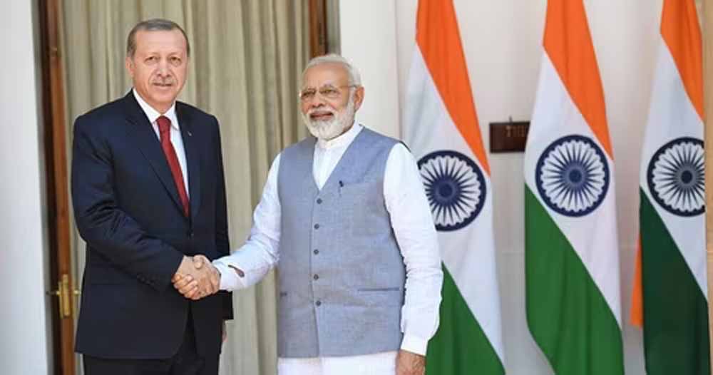 भारत और तुर्की के बीच वर्षों से चल रहे व्यापारिक और रणनीतिक संबंध अब एक नई दिशा की ओर बढ़ते दिख रहे, होगी समीक्षा भारत और तुर्की के बीच वर्षों से चल रहे व्यापारिक और रणनीतिक संबंध अब एक नई दिशा की ओर बढ़ते दिख रहे, होगी समीक्षा