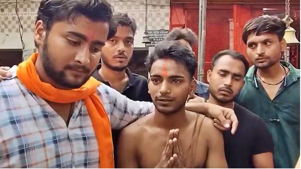 फतेहपुर जिले में भगवान राम को अपशब्द कहने वाले यासिर को घर से उठाया, पकड़कर ले गए मंदिर  …..