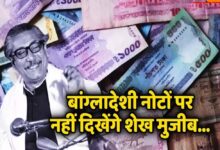 मोहम्मद यूनुस का नया कारनामा बांग्लादेशी रुपयों से शेख मुजीबुर रहमान की तस्वीरें हटाई