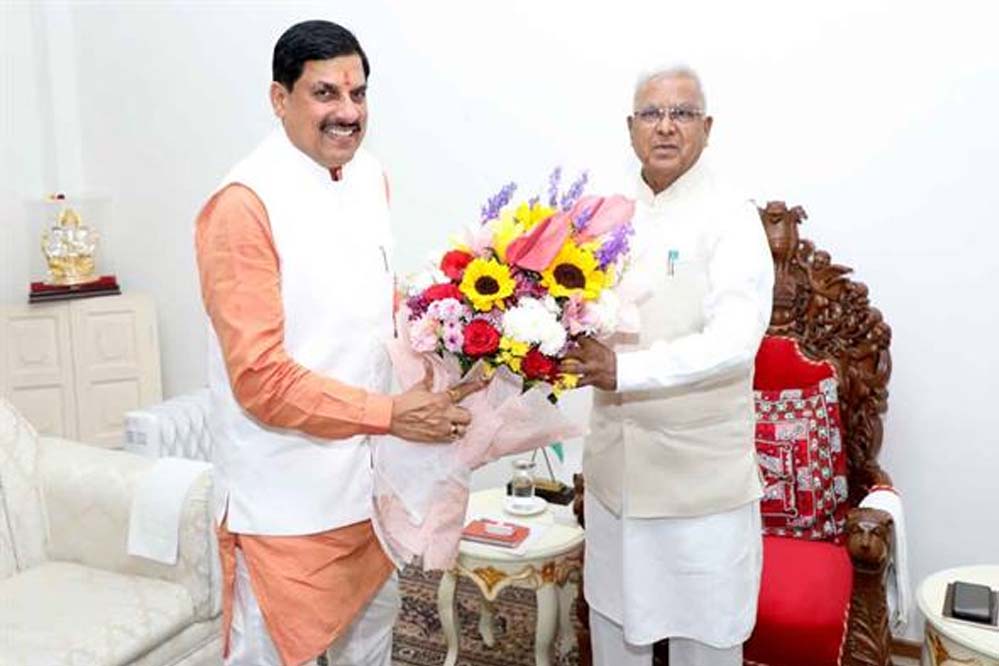 मुख्यमंत्री डॉ. यादव ने दी राज्यपाल पटेल को जन्मदिन की बधाई मुख्यमंत्री डॉ. यादव ने दी राज्यपाल पटेल को जन्मदिन की बधाई