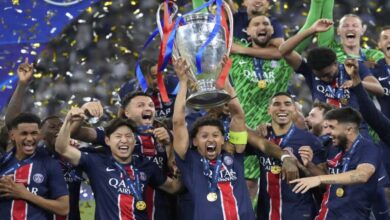 PSG ने UEFA चैंपियंस लीग का खिताब जीता,इंटर मिलान को 5-0 से हराया