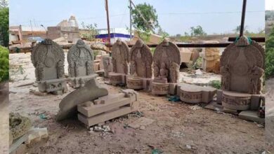 विदिशा जिले के पठारी क्षेत्र में मूर्ति कला से मिल रहा है रोजगार