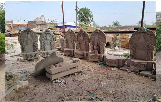 विदिशा जिले के पठारी क्षेत्र में मूर्ति कला से मिल रहा है रोजगार विदिशा जिले के पठारी क्षेत्र में मूर्ति कला से मिल रहा है रोजगार