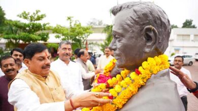 मुख्यमंत्री डॉ. मोहन यादव ने श्यामा प्रसाद मुखर्जी को दी श्रद्धांजलि