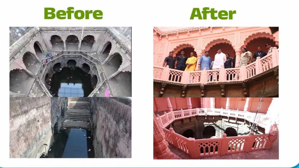 जलगंगा संवर्धन अभियान से पुनर्जीवित हुई भोपाल की ‘बड़े बाग़ की बावड़ी’ जलगंगा संवर्धन अभियान से पुनर्जीवित हुई भोपाल की ‘बड़े बाग़ की बावड़ी’