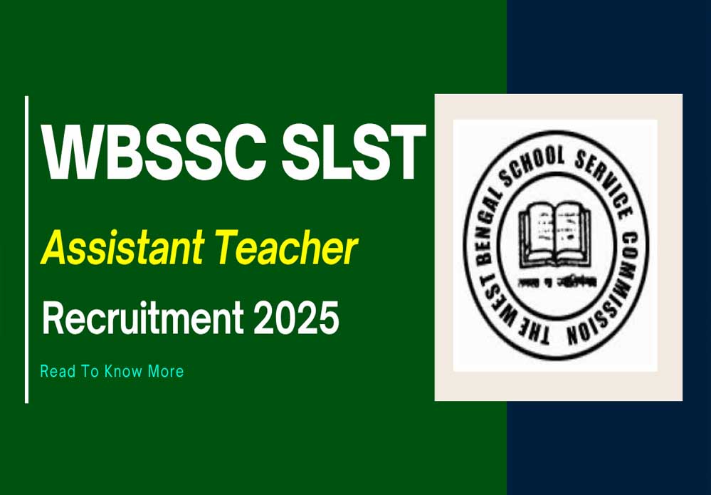 WBSSC की ओर से सेंकड स्टेट लेवल सिलेक्शन टेस्ट के लिए असिस्टेंट टीचर के पदों पर रिक्तियों के लिए आधिकारिक अधिसूचना की जारी WBSSC की ओर से सेंकड स्टेट लेवल सिलेक्शन टेस्ट के लिए असिस्टेंट टीचर के पदों पर रिक्तियों के लिए आधिकारिक अधिसूचना की जारी