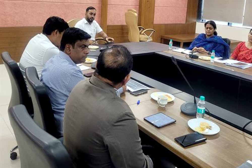 जूट कार्पोरेशन ऑफ इण्डिया और कॉटन कार्पोरेशन ऑफ इण्डिया के प्रतिनिधिमण्डल ने जानी मध्यप्रदेश की एडवांस्ड फूड ग्रेन प्रोक्योरमेंट प्रणाली