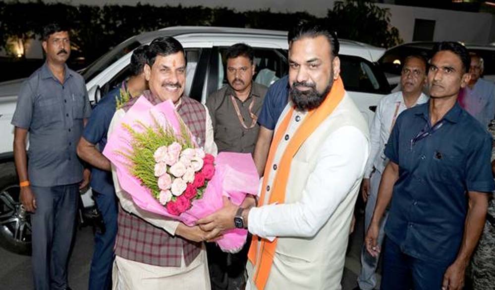 मुख्यमंत्री डॉ. यादव से बिहार के उप मुख्यमंत्री श्री चौधरी ने की सौजन्य भेंट मुख्यमंत्री डॉ. यादव से बिहार के उप मुख्यमंत्री श्री चौधरी ने की सौजन्य भेंट