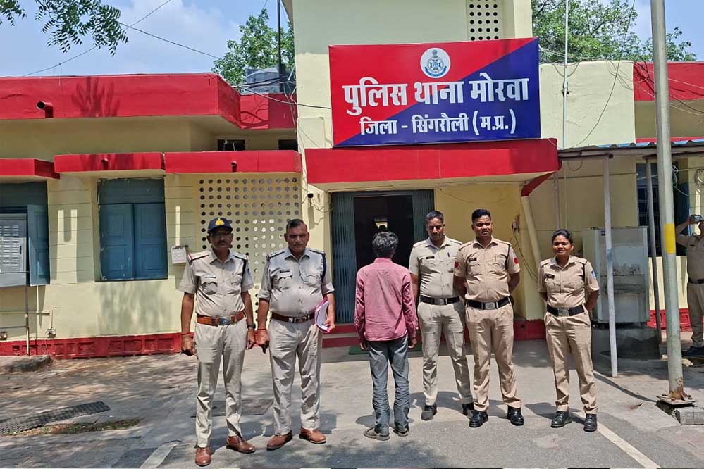 मोरवा पुलिस की बड़ी कार्रवाई, 28 किलो से ज्यादा गांजा पकड़ा