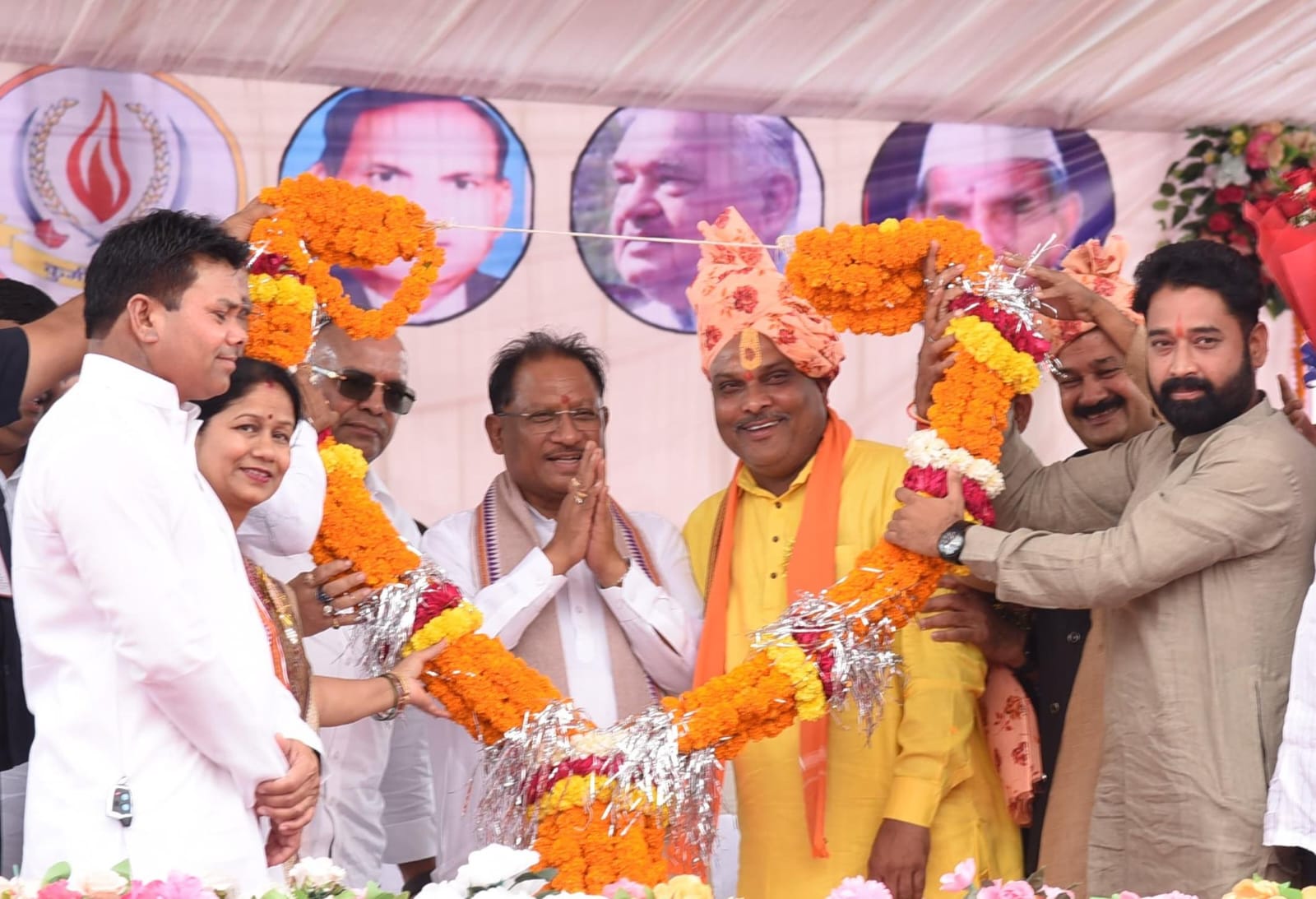 चन्द्रनाहू कुर्मी क्षत्रीय समाज का है गौरवशाली अतीत, छत्तीसगढ़ को विकसित राज्य बनाने में सामाजिक संस्थाओं की है महत्वपूर्ण भूमिका – मुख्यमंत्री साय