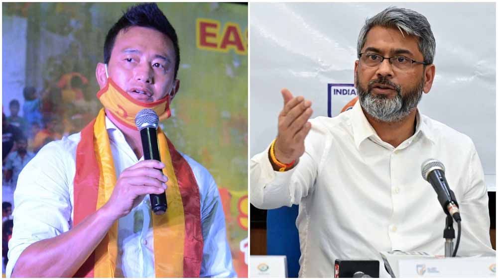 कल्याण चौबे का भूटिया पर पलटवार: भूटिया ने जानबूझकर एआईएफएफ की छवि को धूमिल करने के लिए लगाए बेबुनियाद आरोप कल्याण चौबे का भूटिया पर पलटवार: भूटिया ने जानबूझकर एआईएफएफ की छवि को धूमिल करने के लिए लगाए बेबुनियाद आरोप