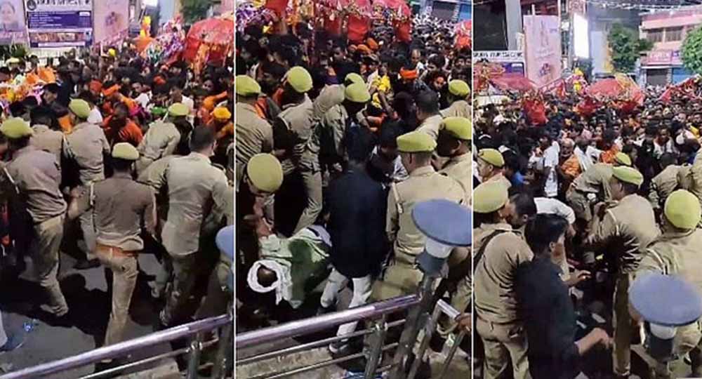 सावन के तीसरे सोमवार को गोकर्णनाथ में श्रद्धालुओं की भीड़, भगदड़ में तीन घायल