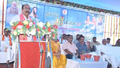 हर आंगन में हरियाली ‘एक पेड़ माँ के नाम 2.0’, जिला स्तरीय वृक्षारोपण कार्यक्रम में शामिल हुए उप मुख्यमंत्री साव