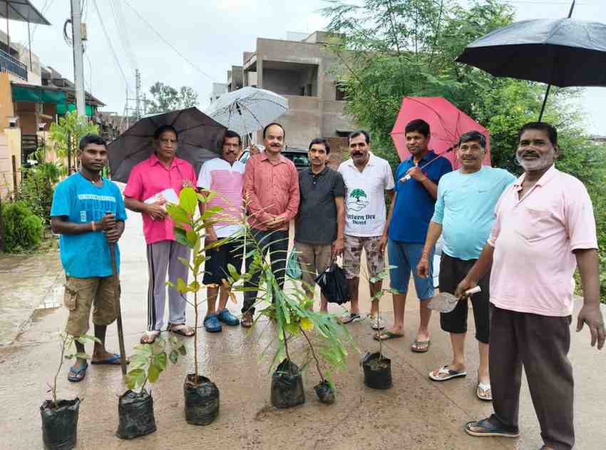 गणपति विहार में उत्साह के साथ मनाया गया हरेली पर्व गणपति विहार में उत्साह के साथ मनाया गया हरेली पर्व