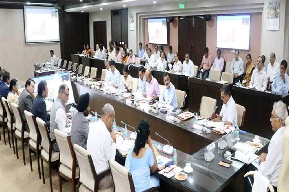 मुख्य सचिव की अध्यक्षता में 194 वीं राज्य स्तरीय बैंकर्स कमेटी की हुई बैठक