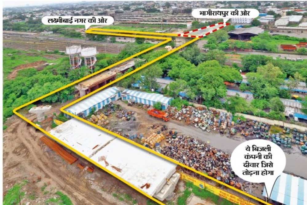 इंदौर के पोलो ग्राउंड पर बन रहा Z आकार का ओवरब्रिज, ट्रैफिक को मिलेगी बड़ी राहत