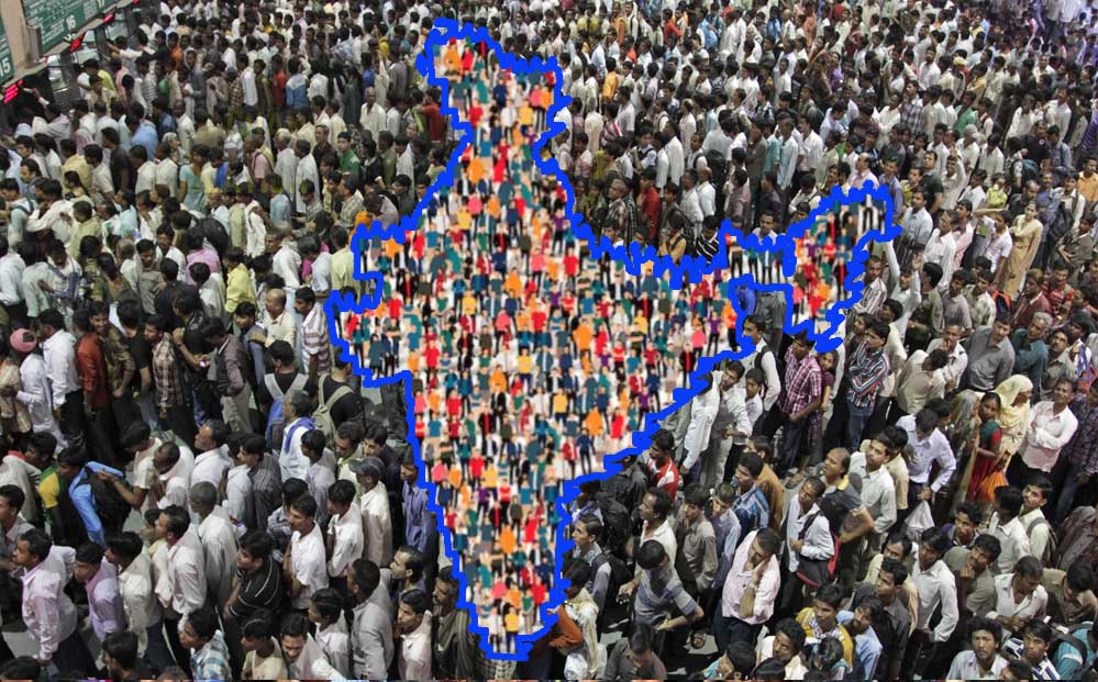 वर्ष 2061 तक तो भारत की आबादी बढ़कर 1.7 अरब हो जाएगी, चीन की  63 करोड़ ही रह जाएगी