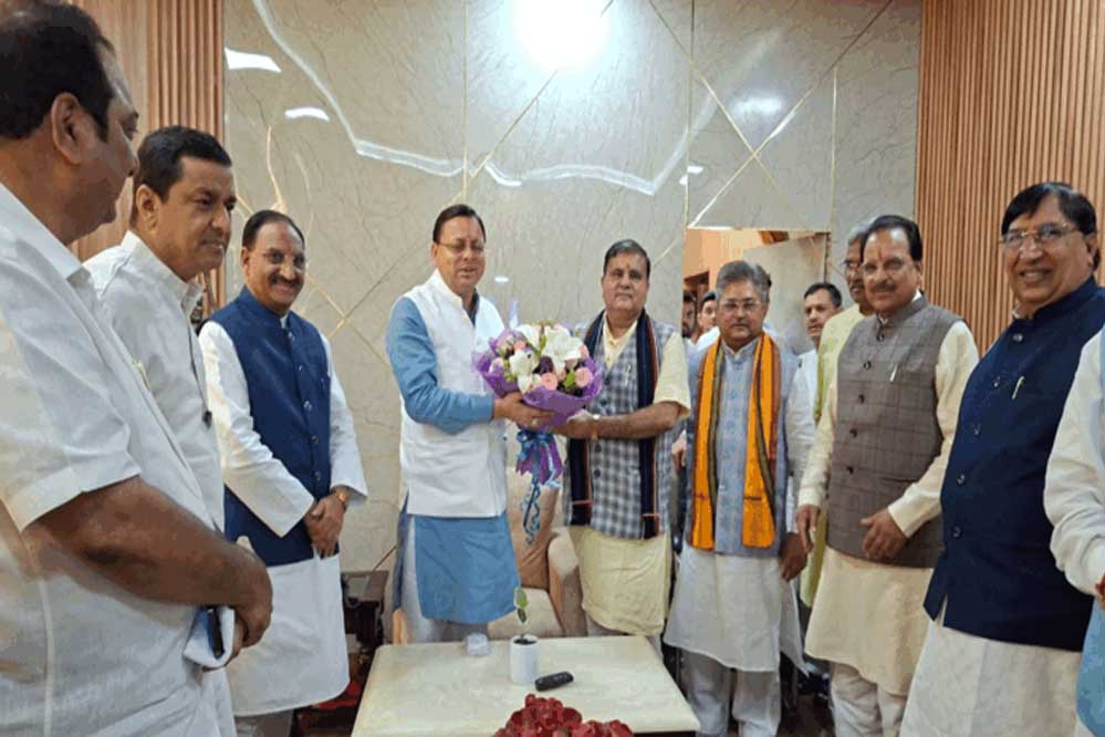 उत्तराखंड बीजेपी के दूसरी बार अध्यक्ष बने महेंद्र भट्ट