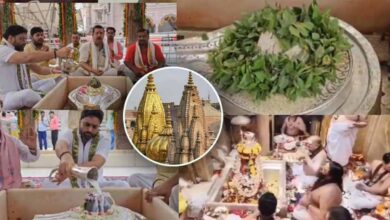 काशी में सोमवासरीय रुद्राभिषेक: सप्तऋषि आरती के दिव्य दर्शन, भोलेनाथ के जयकारों से गुंजा धाम