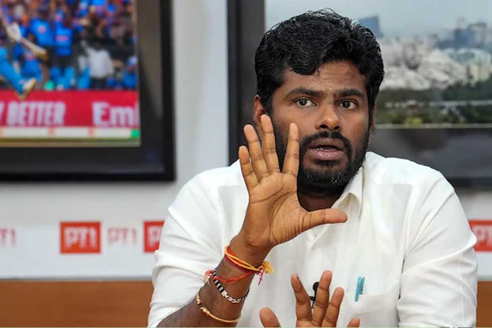 BJP में अन्नामलाई की पदोन्नति तय, नई जिम्मेदारी का ऐलान जल्द BJP में अन्नामलाई की पदोन्नति तय, नई जिम्मेदारी का ऐलान जल्द