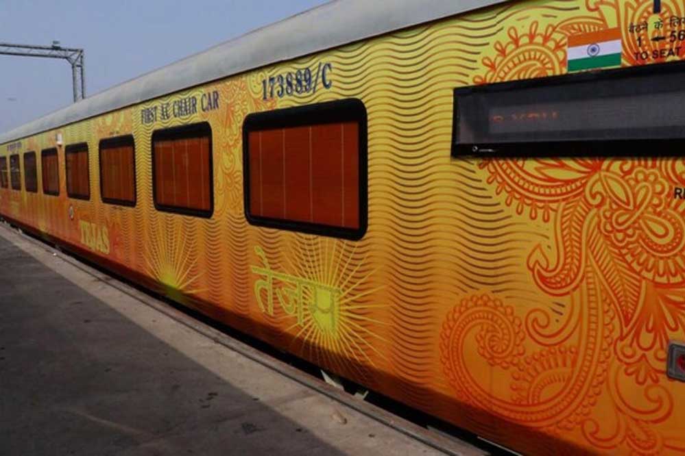 आज से शुरू होगी मुंबई से इंदौर के लिए तेजस ट्रेन, सूरत, वड़ोदरा में भी रुकेगी