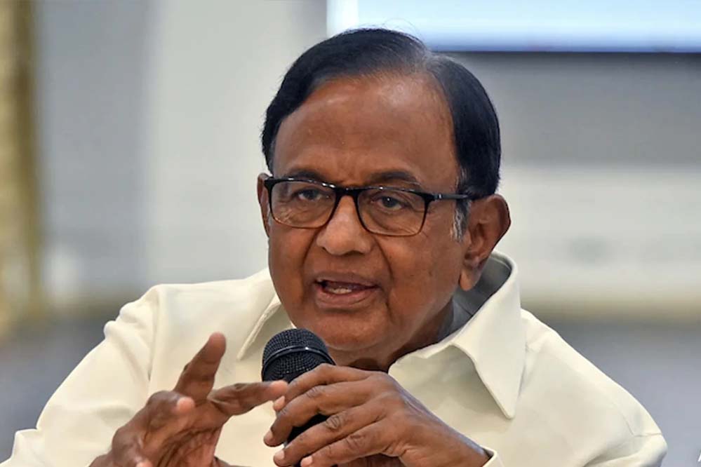 चिदंबरम का बयान: पहलगाम हमले में पाक भूमिका के कोई पुख्ता सबूत नहीं चिदंबरम का बयान: पहलगाम हमले में पाक भूमिका के कोई पुख्ता सबूत नहीं