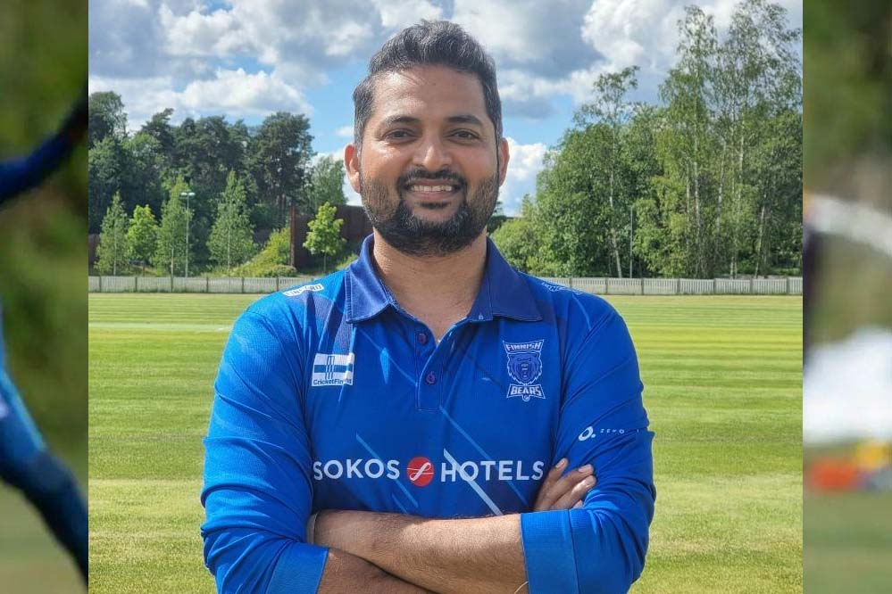 T20I में फिनलैंड के महेश तांबे का धमाका, सबसे तेज़ 5 विकेट लेकर रचा इतिहास T20I में फिनलैंड के महेश तांबे का धमाका, सबसे तेज़ 5 विकेट लेकर रचा इतिहास