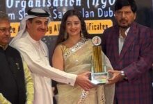 दमोह की चाहत पांडे का बॉलीवुड में जलवा, दुबई में मिला यंगेस्ट सक्सेसफुल एक्ट्रेस अवार्ड