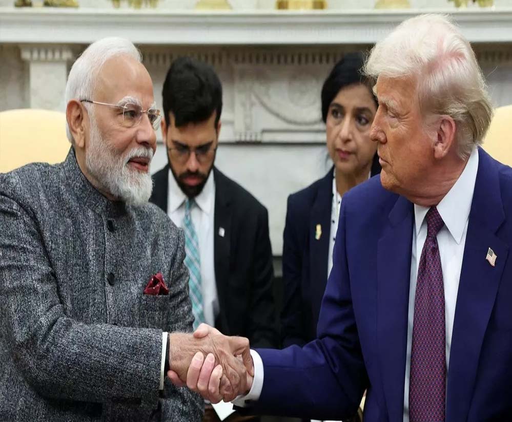 ट्रंप बोले– भारत पर 25% टैरिफ फिलहाल तय नहीं, बातचीत अभी चल रही; भारत ने क्या कहा? ट्रंप बोले– भारत पर 25% टैरिफ फिलहाल तय नहीं, बातचीत अभी चल रही; भारत ने क्या कहा?