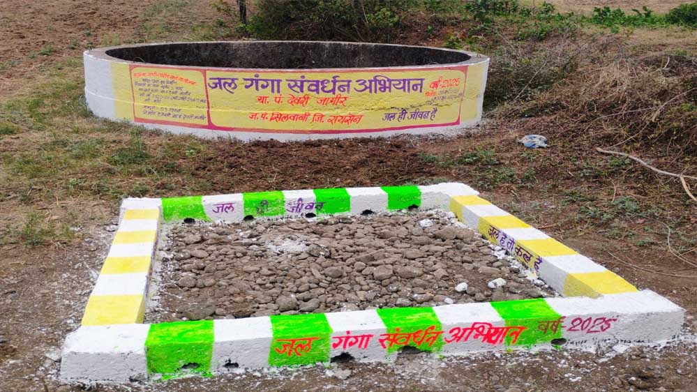 खेत तालाबों और अमृत सरोवर से पांच हजार एकड भूमि होगी सिंचित