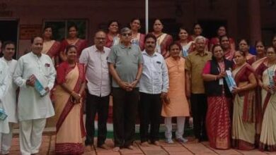 गुरु पूर्णिमा पर्व पर महर्षि दयानंद सरस्वती शिशु मंदिर के शिक्षकों को किया गया सम्मानित