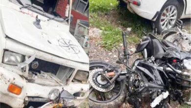यमुनानगर में सड़क हादसा, पिकअप ने बाइक को मारी टक्कर, 2 कांवड़ियों की मौत