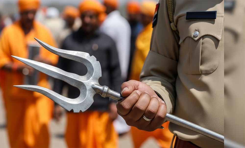 कांवड़ यात्रा में सख्ती: यूपी पुलिस ने DJ, त्रिशूल और बिना साइलेंसर बाइक पर लगाई रोक कांवड़ यात्रा में सख्ती: यूपी पुलिस ने DJ, त्रिशूल और बिना साइलेंसर बाइक पर लगाई रोक