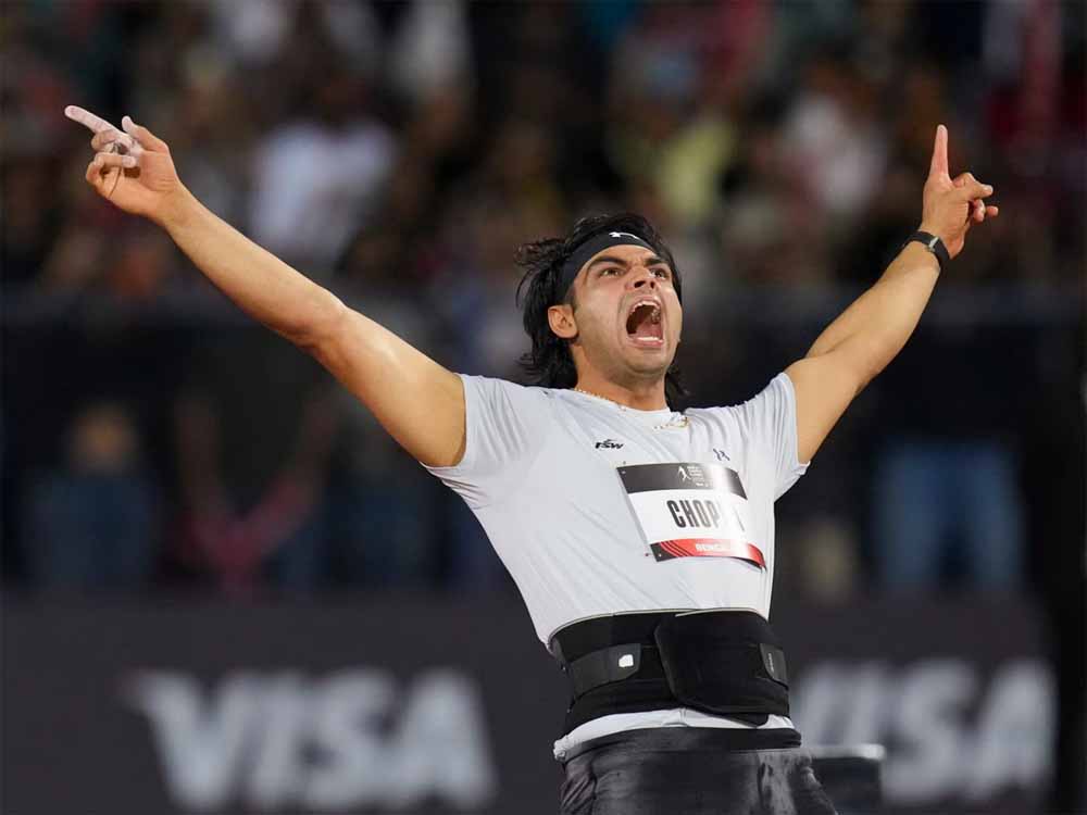 भारत के स्टार जेवलिन थ्रोअर नीरज चोपड़ा ने एनसी क्लासिक 2025 में गदर काटा, खिताब किया अपने नाम