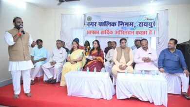 शहीद चूड़ामणि नायक वार्ड में 1.08 करोड़ रुपये के विकास कार्यों का लोकार्पण विधायक श्री राजेश मूणत द्वारा संपन्न हुआ