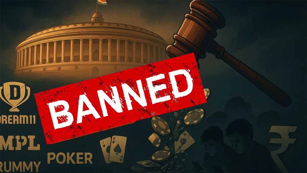 Parliament से पास होने के बाद Dream11 करेगी शटडाउन, ऑनलाइन गेमिंग उद्योग में हलचल Parliament से पास होने के बाद Dream11 करेगी शटडाउन, ऑनलाइन गेमिंग उद्योग में हलचल