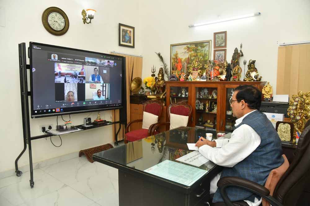 नगर विकास एवं ऊर्जा मंत्री मंत्री ए.के. शर्मा की अध्यक्षता में नगर विकास विभाग की वर्चुअल समीक्षा बैठक संपन्न नगर विकास एवं ऊर्जा मंत्री मंत्री ए.के. शर्मा की अध्यक्षता में नगर विकास विभाग की वर्चुअल समीक्षा बैठक संपन्न