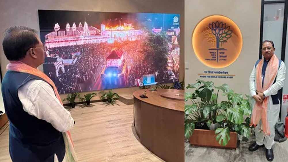 CM विष्णु देव साय ने किया छत्तीसगढ़ पैवेलियन का दौरा, वर्ल्ड एक्सपो 2025 में बिखरी सांस्कृतिक छटा