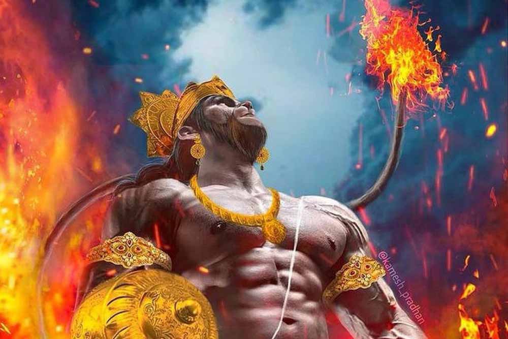 लंका दहन के समय एक घर छोड़ दिया था हनुमानजी ने