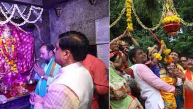 मुख्यमंत्री डॉ. यादव ने अमझेरा के अमका-झमका मंदिर में की पूजा-अर्चना मुख्यमंत्री डॉ. यादव ने अमझेरा के अमका-झमका मंदिर में की पूजा-अर्चना
