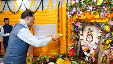 मुख्यमंत्री साय ने नन्हें बाल गोपालों के संग मुख्यमंत्री निवास में हर्षोल्लास के साथ मनाई जन्माष्टमी