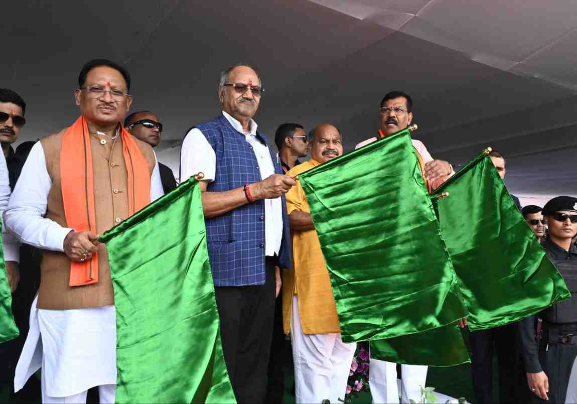 प्रधानमंत्री की विशेष पहल से बस्तर समेत प्रदेश भर में रेल सेवाओं का बढ़ा दायरा : मुख्यमंत्री साय प्रधानमंत्री की विशेष पहल से बस्तर समेत प्रदेश भर में रेल सेवाओं का बढ़ा दायरा : मुख्यमंत्री साय