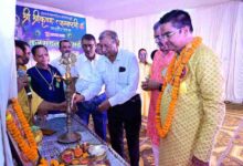 विधायक रिकेश ने श्रद्धालुओं के बीच की घोषणा, 5 करोड़ की लागत से अब भिलाई में बनेगा “श्रीकृष्ण धाम”