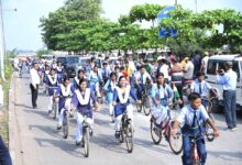 हर घर तिरंगा अभियान के तहत तिरंगा साइकिल रैली का भव्य आयोजन