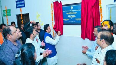 उप मुख्यमंत्री शुक्ल ने किया हज़ार बिस्तर अस्पताल ग्वालियर में एनसीडी क्लीनिक का शुभारंभ