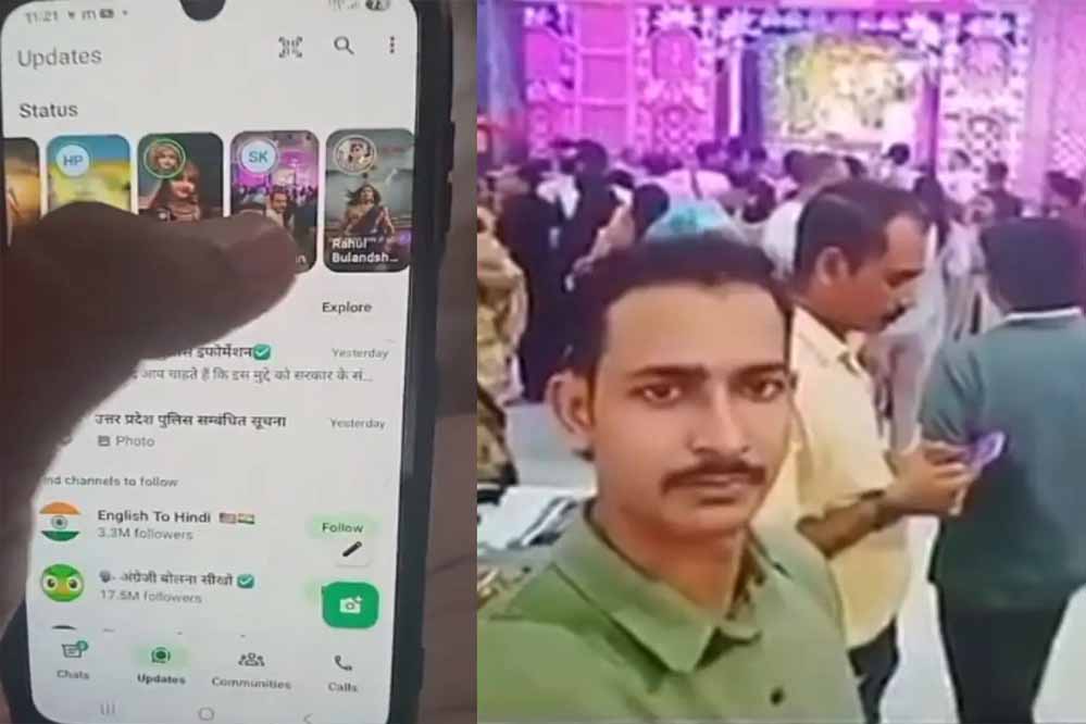 गाजियाबाद मंदिर विवाद: तस्वीर में ‘अल्लाह’ लिखने पर UP पुलिसकर्मी पर कार्रवाई गाजियाबाद मंदिर विवाद: तस्वीर में ‘अल्लाह’ लिखने पर UP पुलिसकर्मी पर कार्रवाई