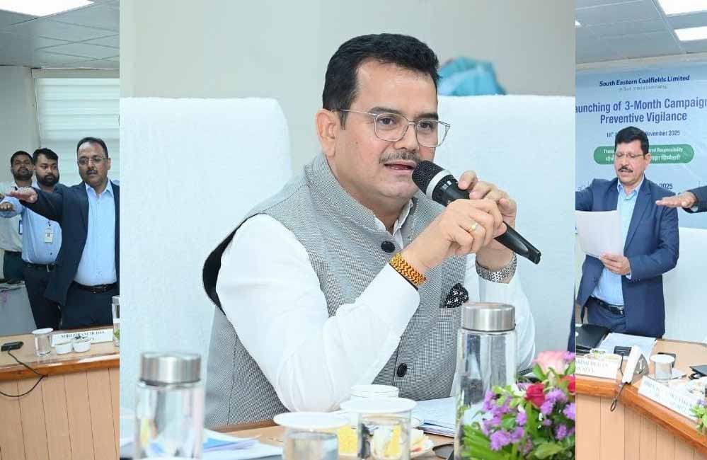 रायपुर : सतर्कता की शुरुआत स्वयं से होती है – पी. दयानन्द