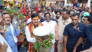 उज्जैन नगर भ्रमण पर निकले राजाधिराज बाबा महाकाल