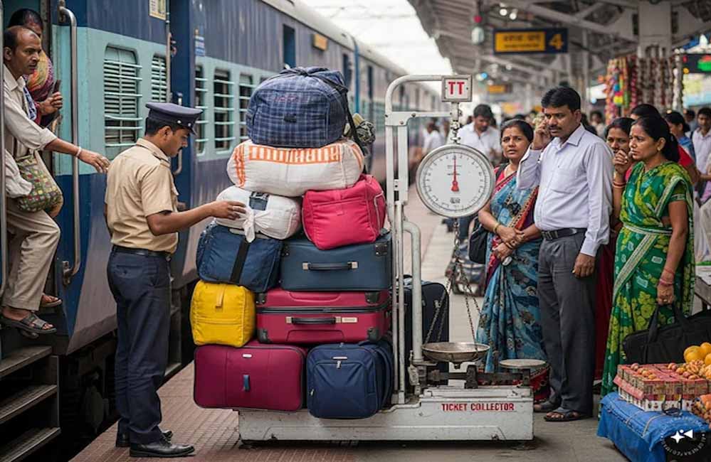 ट्रेन यात्रा पर लगाम: अब तय होगी सामान की लिमिट, जानें किस क्लास में कितना ले जा सकेंगे ट्रेन यात्रा पर लगाम: अब तय होगी सामान की लिमिट, जानें किस क्लास में कितना ले जा सकेंगे