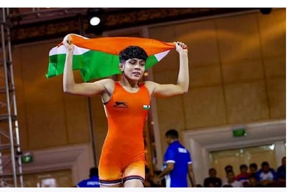 विश्व कुश्ती चैंपियनशिप में रचना परमार का जलवा, जीता गोल्ड मेडल विश्व कुश्ती चैंपियनशिप में रचना परमार का जलवा, जीता गोल्ड मेडल
